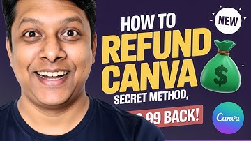 how to CANCEL Canva subscription and get refund — Fast 2025 Trick! 💸