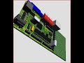 PCB Layout chameleon mega Avr