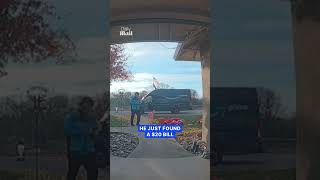 Amazon driver returns lost cash to homeowner