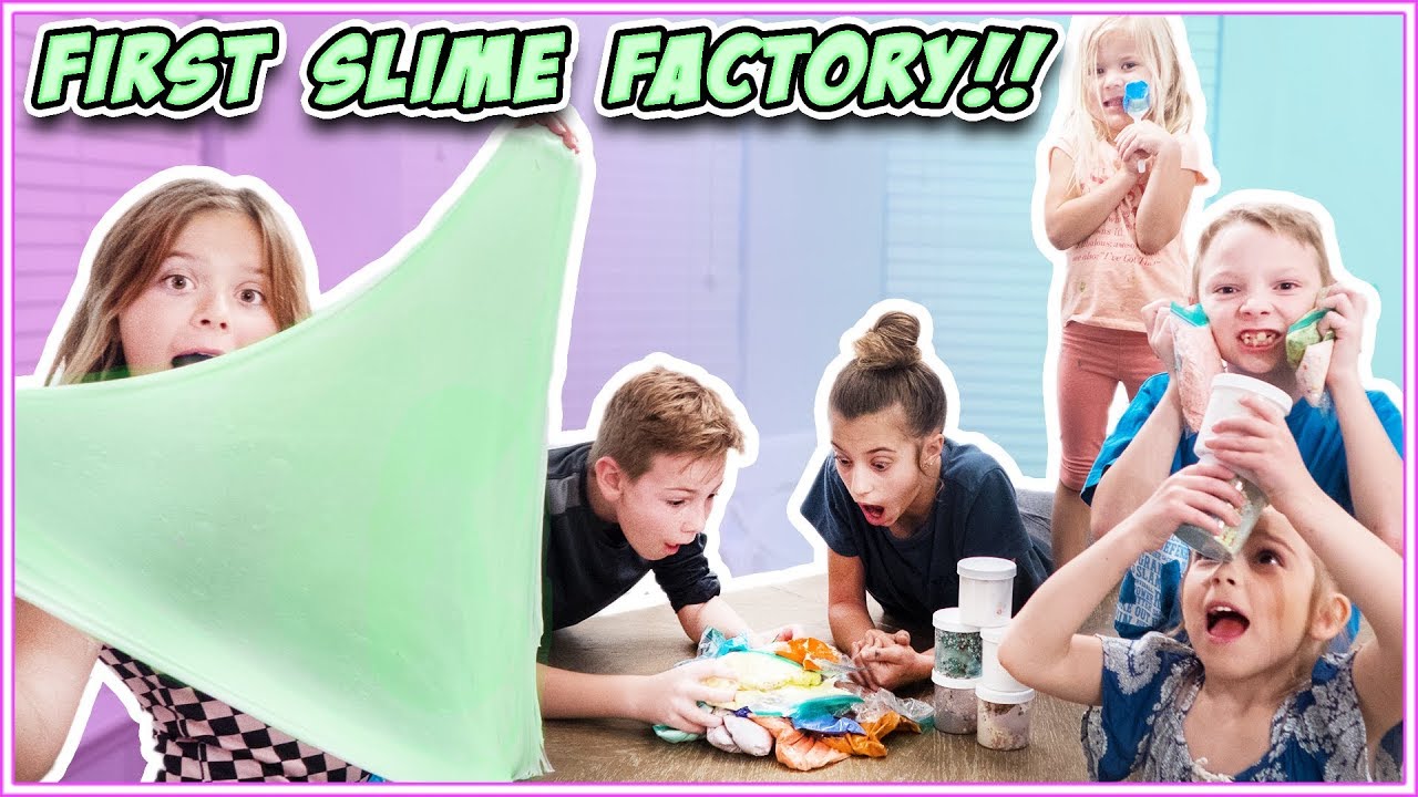 We Turned Our House Into A Family Slime Factory No Borax
