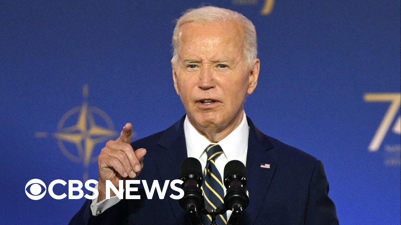 Biden speaks at NATO's 75th anniversary summit