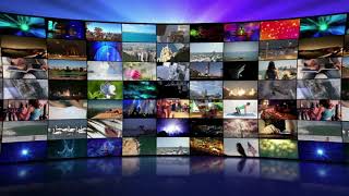 CTS VISION - Multi screen video wall monitors multiple screens not seamless motion background