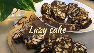 كيكة الشوكولاتة السريعة و بمكونات بسيطة / Lazy cake with galaxy