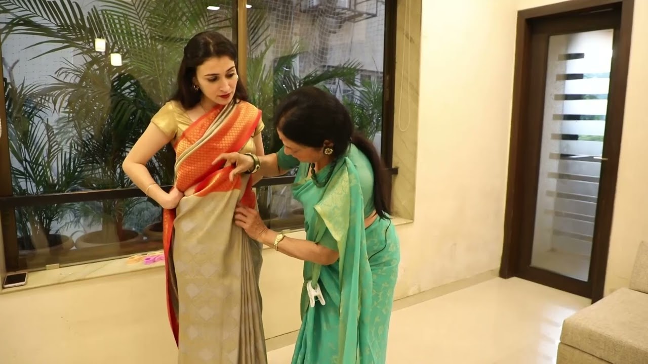 Style no 98 | Kalpana Shah Saree Drapes | Corporate |Saree Drapes| Stylish| South India| Office Wear