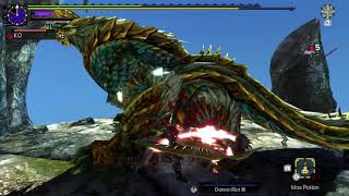 MHGU: G3 Zinogre 3:29 Valor Switch Axe