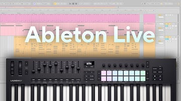 How does Launchkey work with Ableton Live?