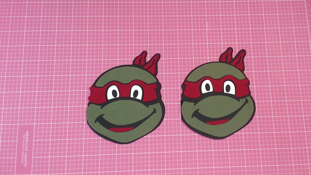 D I Y NINJA TURTLE CARDS INVITATIONS SILHOUETTE TUTORIAL YouTube d-i-y-ninja-turtle-cards-invitations-silhouette-tutorial-youtube