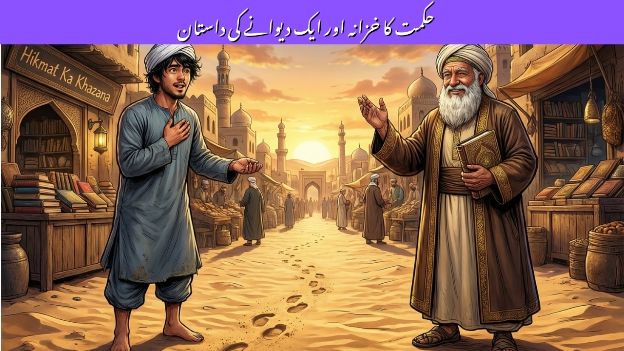 Hikmat Ka Khazana Aur Ek Deewana | Islamic Moral Story Urdu | Sunheri Dastan