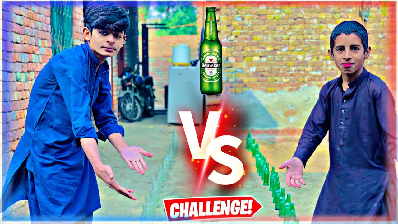 Challenge video bottles trand 😍👀
