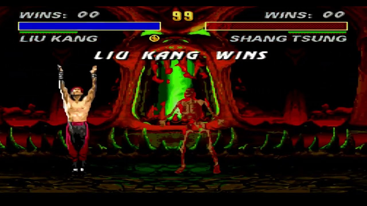 Mortal Kombat Legacy Collection Mortal Kombat 3 SNES Version Liu Kang Fatality 2