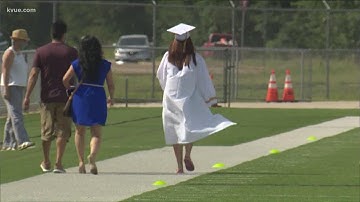 Austin ISD hosts in-person graduation walks