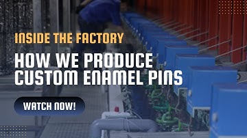 Inside the Factory: How We Produce Custom Enamel Pins?