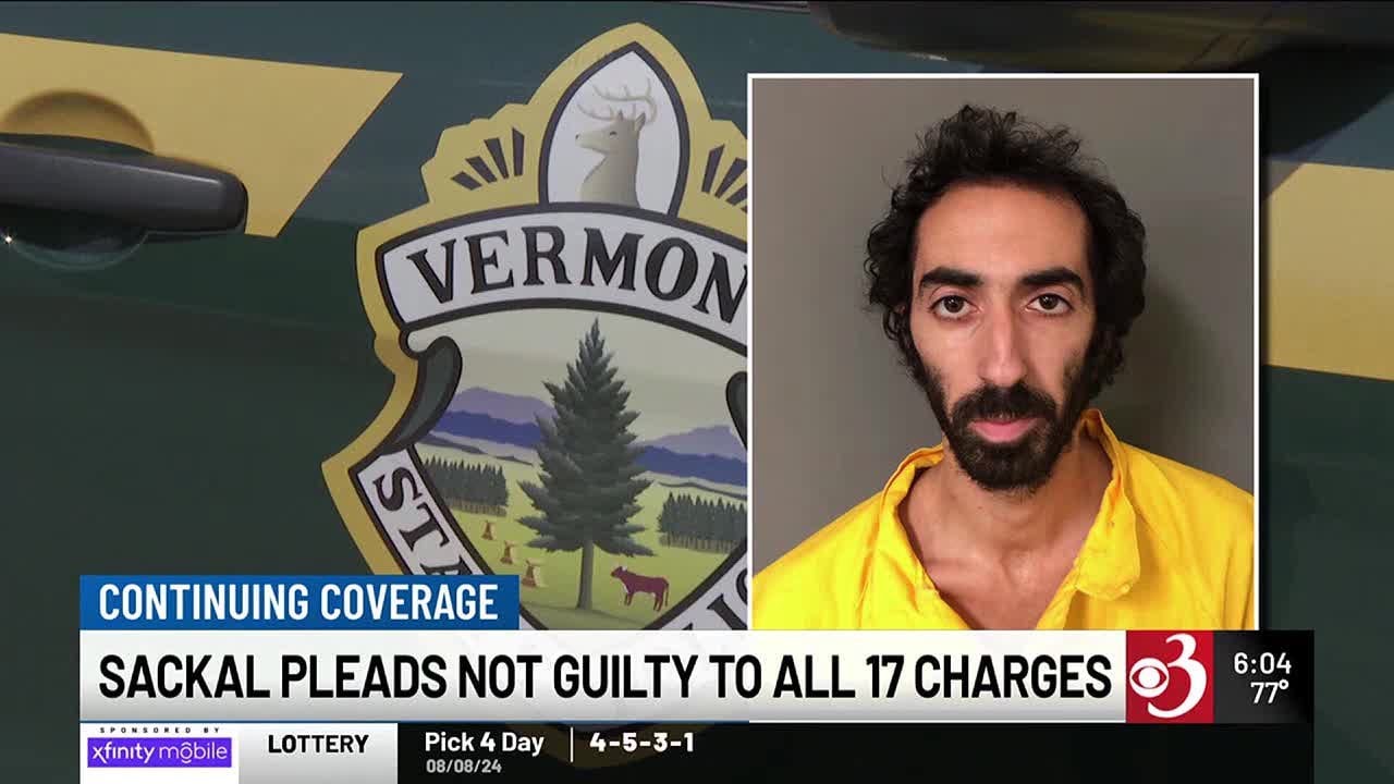 Man pleads not guilty to charges related to Vt. officer-involved ...