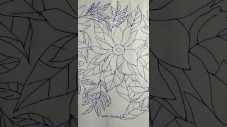Beatiful Sunflower Drawing #FloralArt, #InkDrawing #SunflowerSketch #pencildrawing, #annatumbaliart