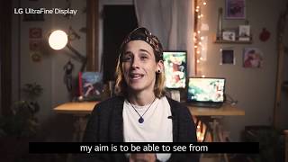Color your story with LG UltraFine™ Display - Beatrice Blue
