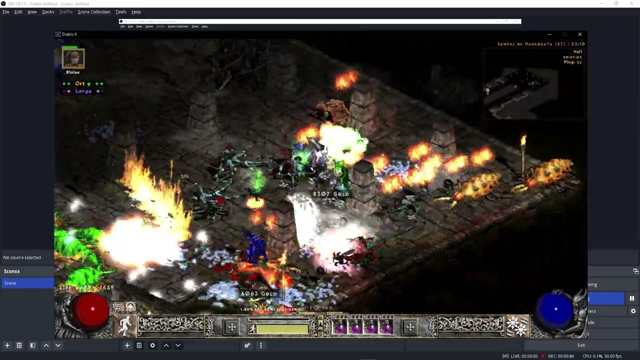 PD2 Season 11 : BladeFury Bug No movement Penalty ( PlugY-Test not Live Server ) Pls Fix !!! :)