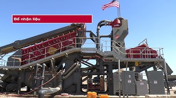 Máy rửa cát đồi số 1 thế giới UltraWASH McLanahan