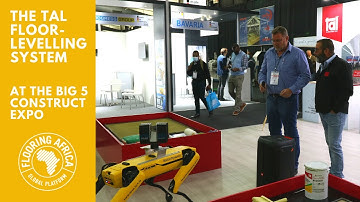 The TAL Floor-Levelling System | We Visit the Big 5 Construct Expo