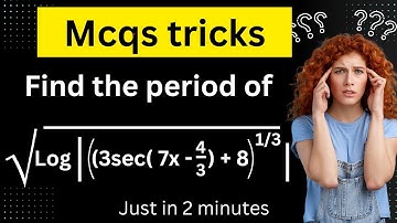 How to find period of function #ppsc #fpsc #nts #maths #Ms #PhD #afmathe