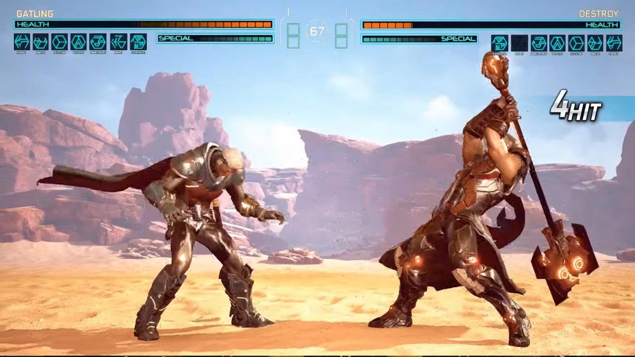 Coreupt Gatling vs Destroy Gameplay Trailer YouTube