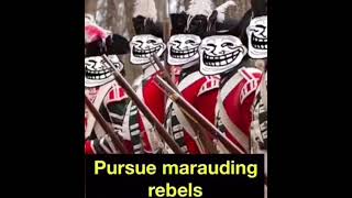 Pursue marauding rebels!