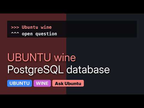 Ubuntu: Wine ODBC connection to local PostgreSQL database