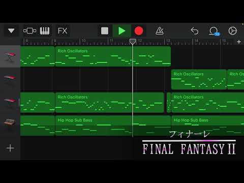 iPhoneでFF2の【フィナーレ】を作ってみた