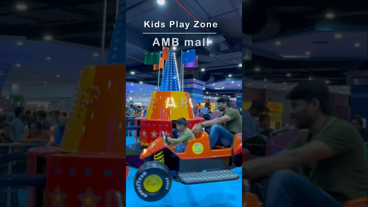Kids Play Zone in AMB Mall Hyderabad | Kids Play Area 
