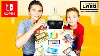 ON TESTE NINTENDO LABO ! - Multi Kit Nintendo Switch