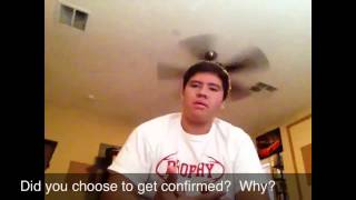 Confirmation Interview