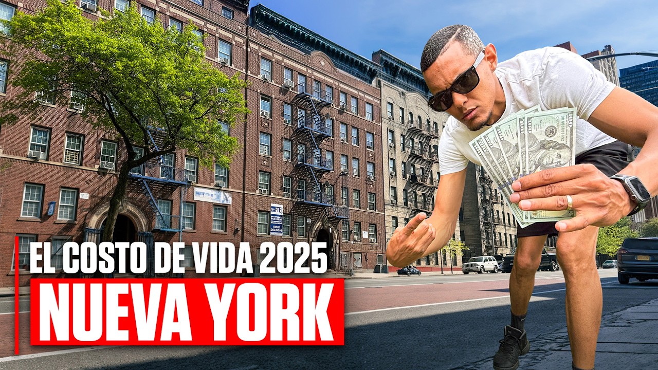 Esto cuesta VIVIR en NUEVA YORK 2025 ¡La REALIDAD!