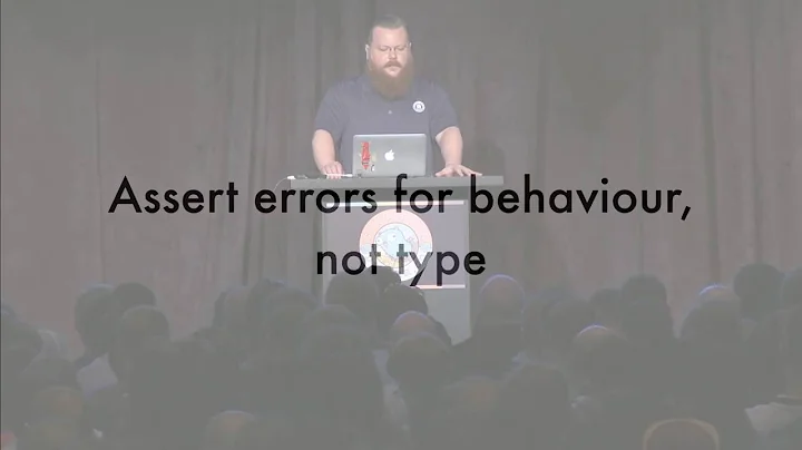 GopherCon 2016:  Dave Cheney - Dont Just Check Err...