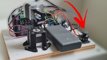 I Built a Joystick-Controlled Stepper Motor System with Arduino!