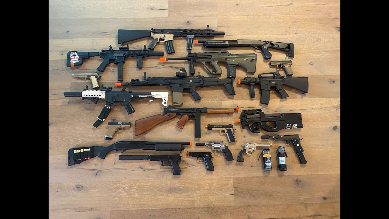 My Airsoft Collection Youtube