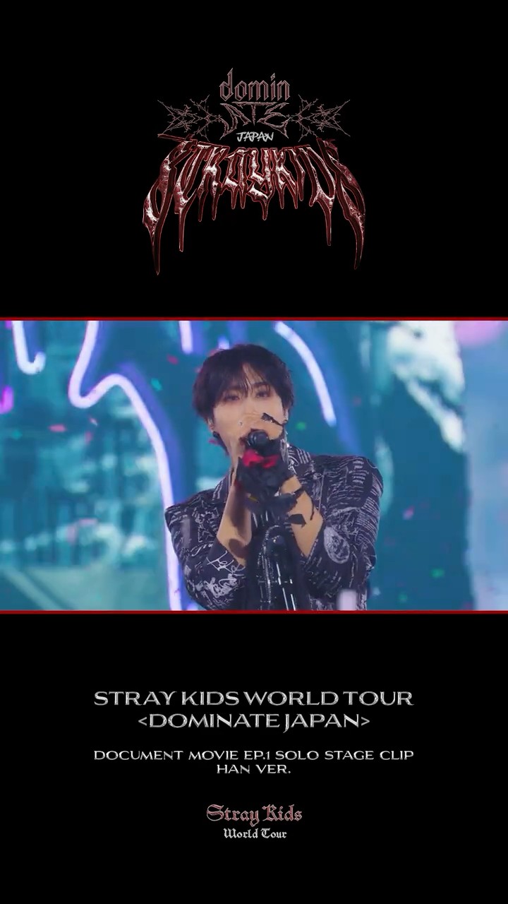 LIVE Blu-ray『Stray Kids World Tour ＜dominATE JAPAN＞』 Document