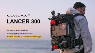 Lancer 300, Modular Backpack with Exoskeleton Design for Cameras and Outdoor Carry screenshot 2