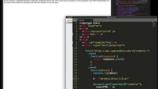 Using JavaScript Fetch
