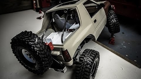 Custom Isuzu Amigo Scale Crawler Interior Build Part 5 New Seats