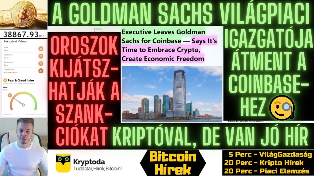 goldman bitcoin befektetés