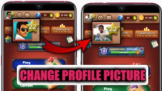 How to change profile picture in carrom disc pool telugu||change profile pic in carrom disc pool screenshot 2