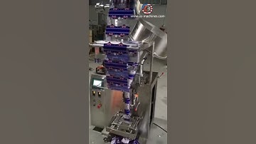 Candy ball bean capsule tablet vibration counting bowl bag pouch vertical packaging machine