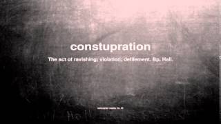 Full What does constupration mean Guide