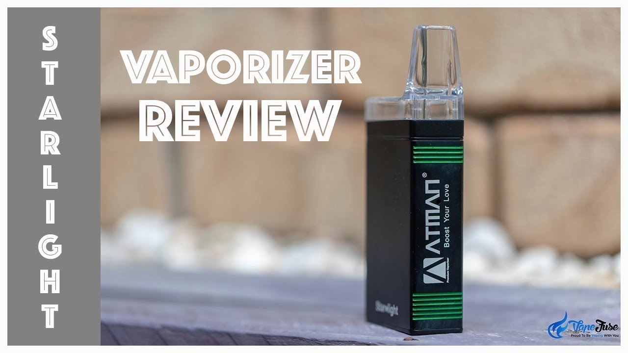 Atman Starlight Vaporizer for Dry Herb and Wax - Review