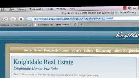 IDX (MLS Search) Optimization Analyzer for Triangle MLS Realtors (TMLS)