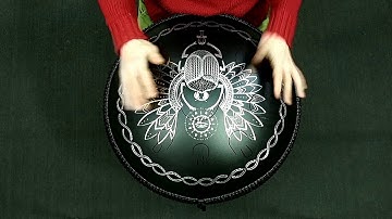 Guda 2.0 Plus. "Zen Trance" scale. Custom design.