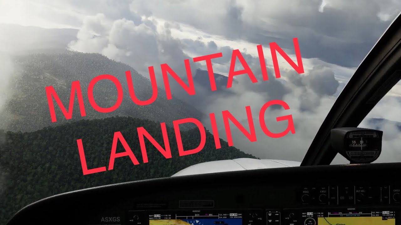 LANDING AT BUGALAGA MOUNTAIN SIDE AIRSTRIP FS2020 - YouTube