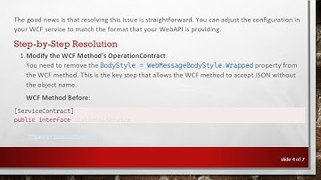 Resolving WCF Method Parameter Issues When Communicating Between WCF Rest Services and .NET WebAPI