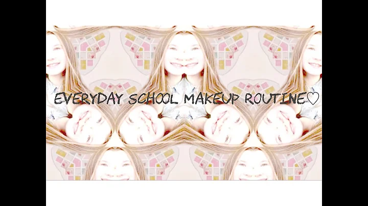 Everyday makeup routine for school // Amber Clayton