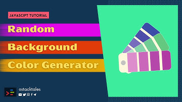 Random Background Hex Color Generator  using JavaScript | @stacktales