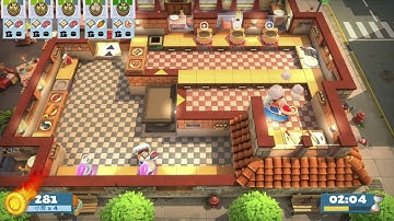 Overcooked!2 | Level Kevin 3 | 1 player (solo) | 4 stars